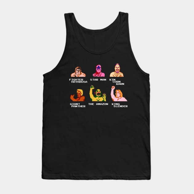 Wrestling Fighters Tank Top by allysontx